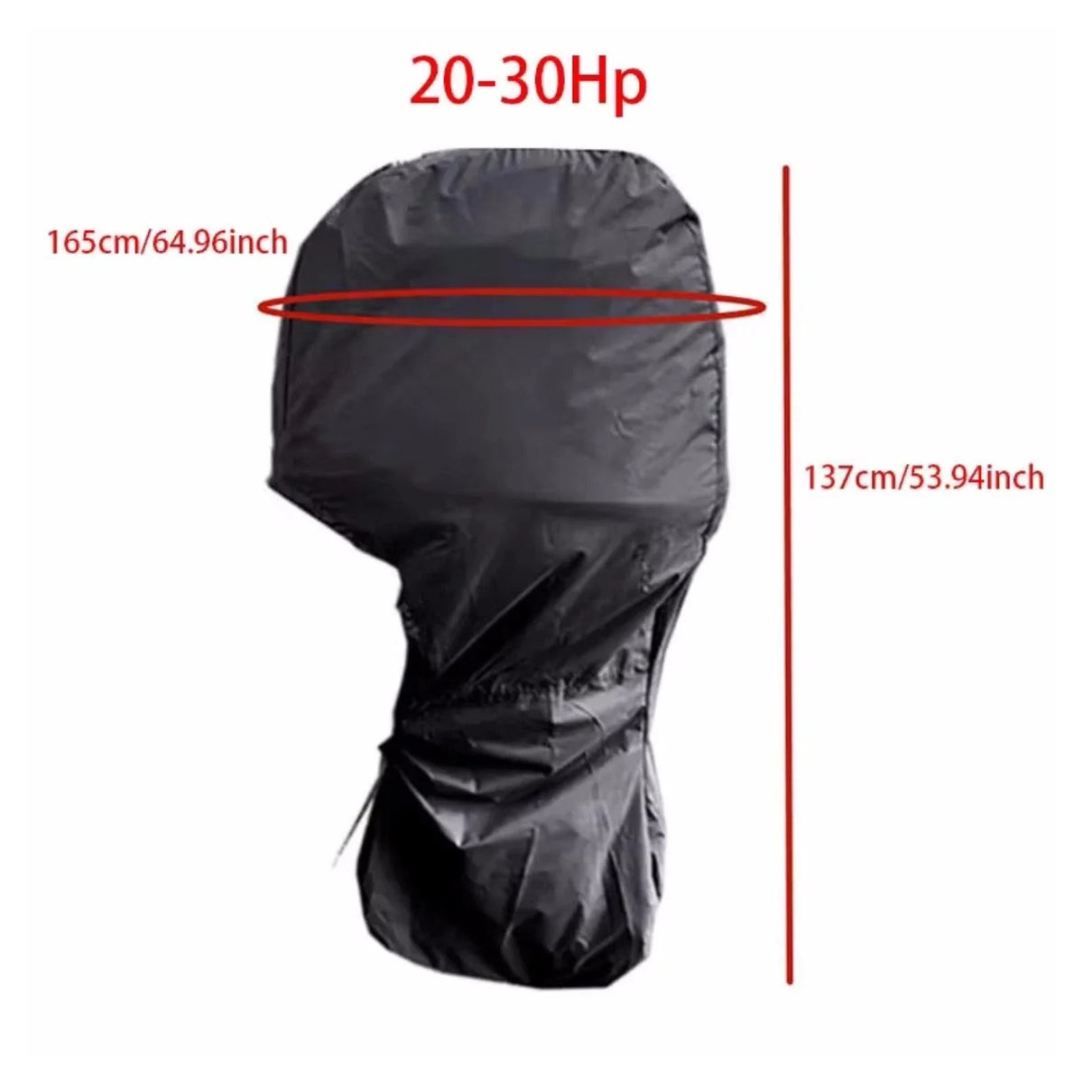 Outboard Motor Engine Cover for Tohatsu Nissan 20-30 HP (Trailerable)