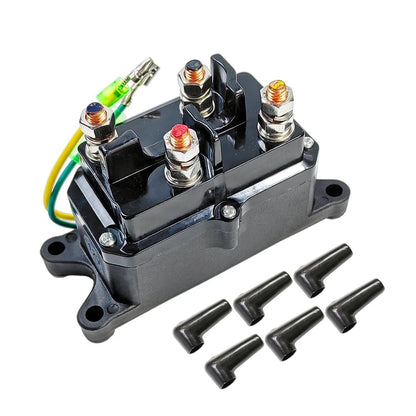 12V 250A Winch Solenoid Relay Contactor for Rocker Switch Thumb
