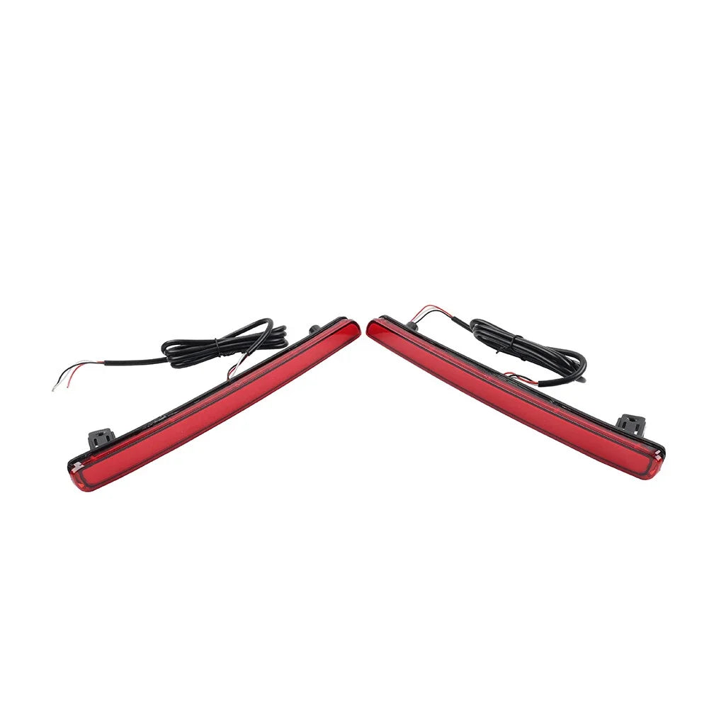 2X Red Rear Bumper Tail Light Brake Lamp for Toyota Corolla (2019–2022)