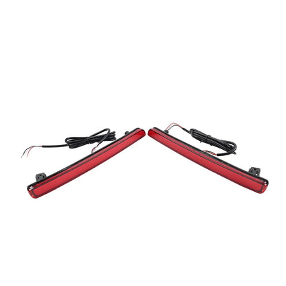 2X Red Rear Bumper Tail Light Brake Lamp for Toyota Corolla (2019–2022)