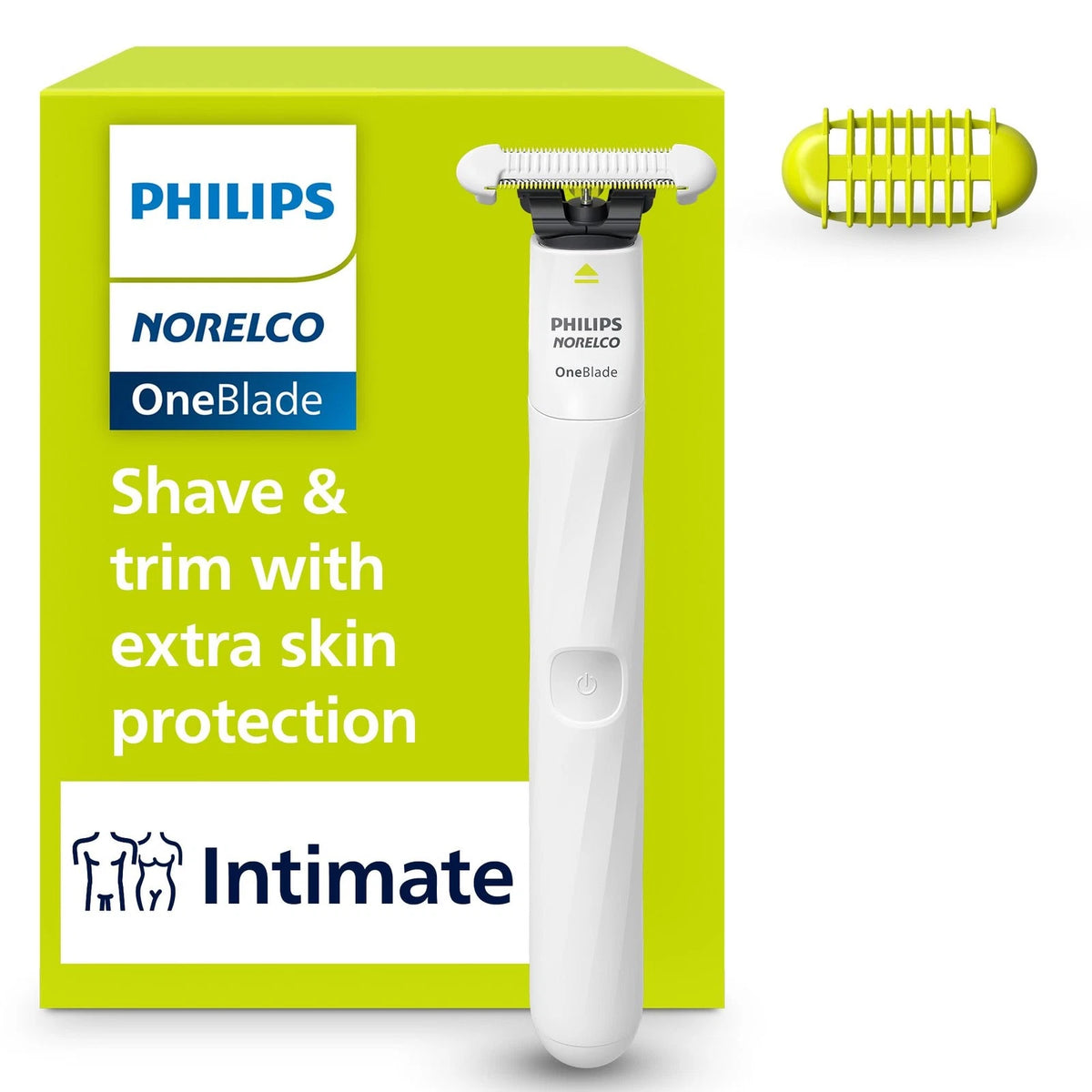Philips Norelco OneBlade Intimate for Pubic (Single Pack)