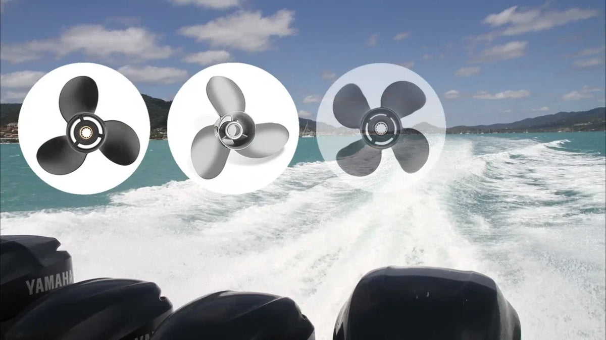 10.5 x 15 Stainless Steel Propeller for Mercury Boat 40-60HP (RH)