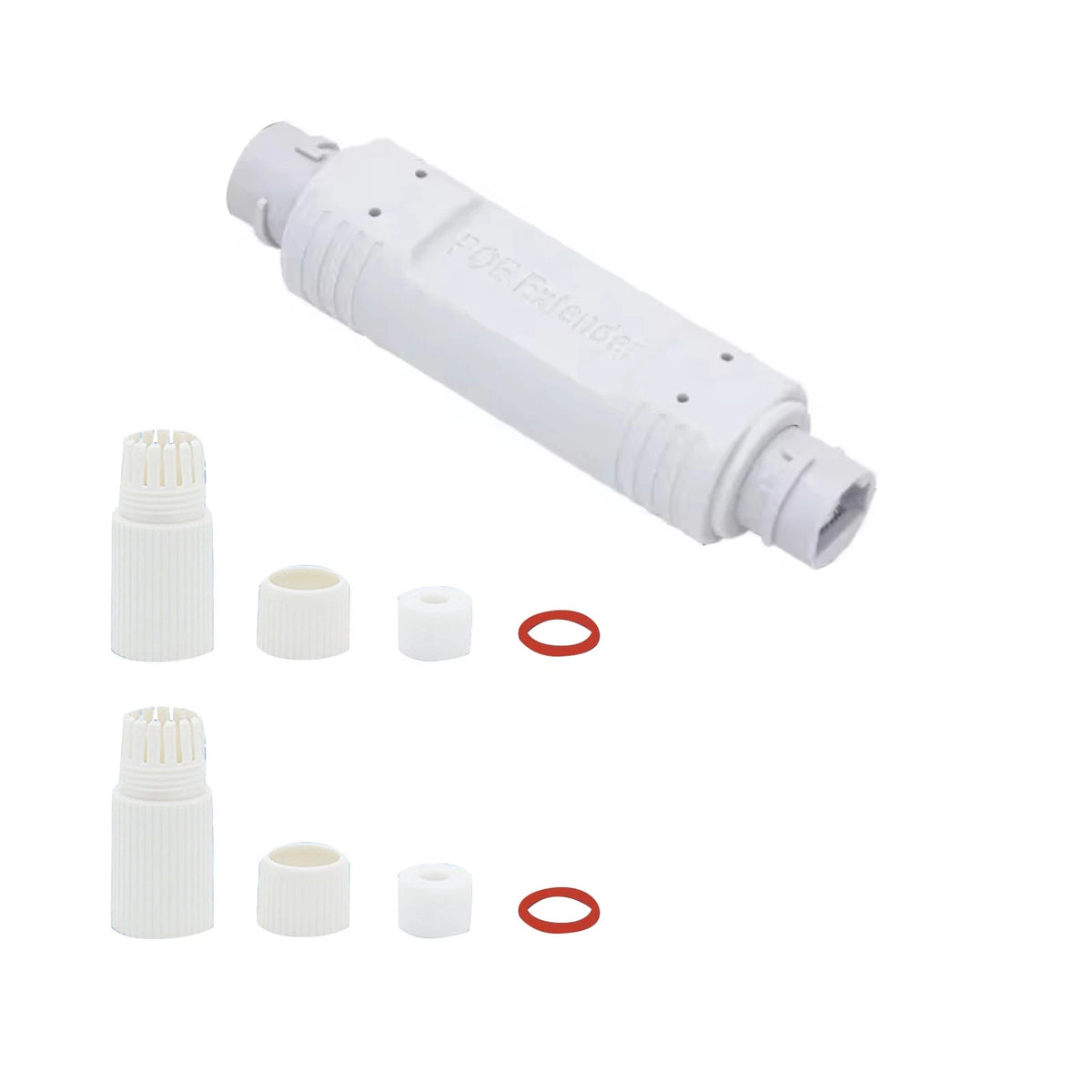 Waterproof POE Repeater for Security Cameras (100mbps, IEEE802.3af/at)
