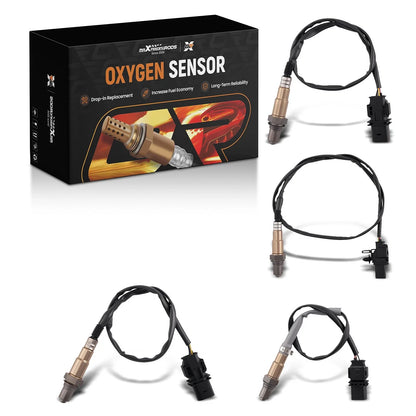 Set of 4 Oxygen O2 Sensors for Ford F150 5.0L 6.2L (2011–2014)
