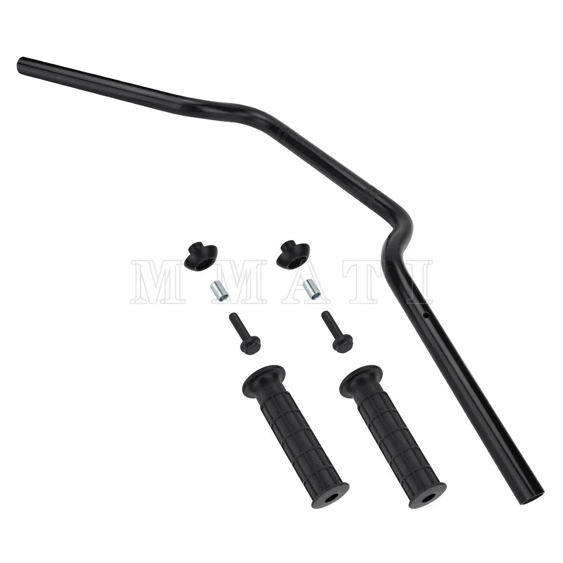 Handlebar & Grips w/End Guard for Honda ATC200X ATC350X ATC250R (1983–1987)