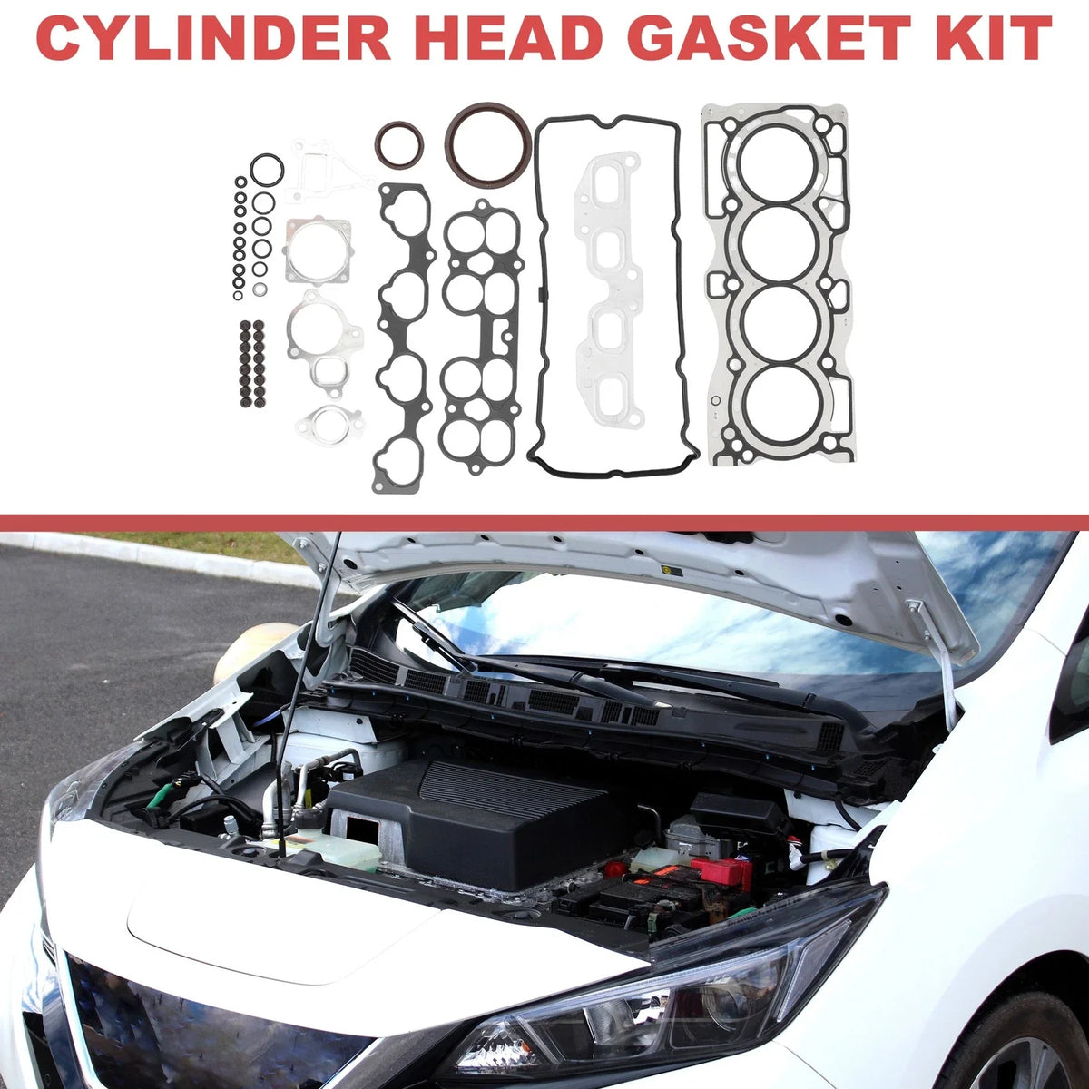 Cylinder Head Gasket Kit No. 10101AE225 for Nissan QR25DE (T30) (2000–2006)