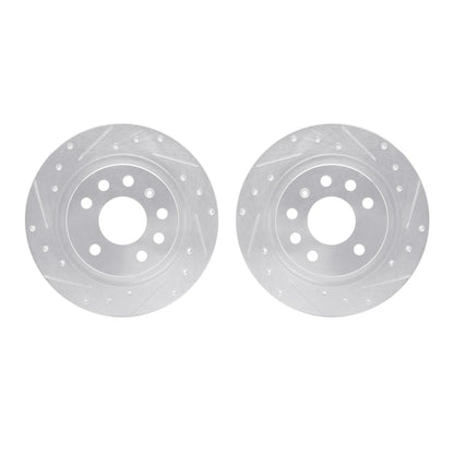 2X Brake Discs Rear for Saab 9-3 (2003–2011) WGPN1-65016