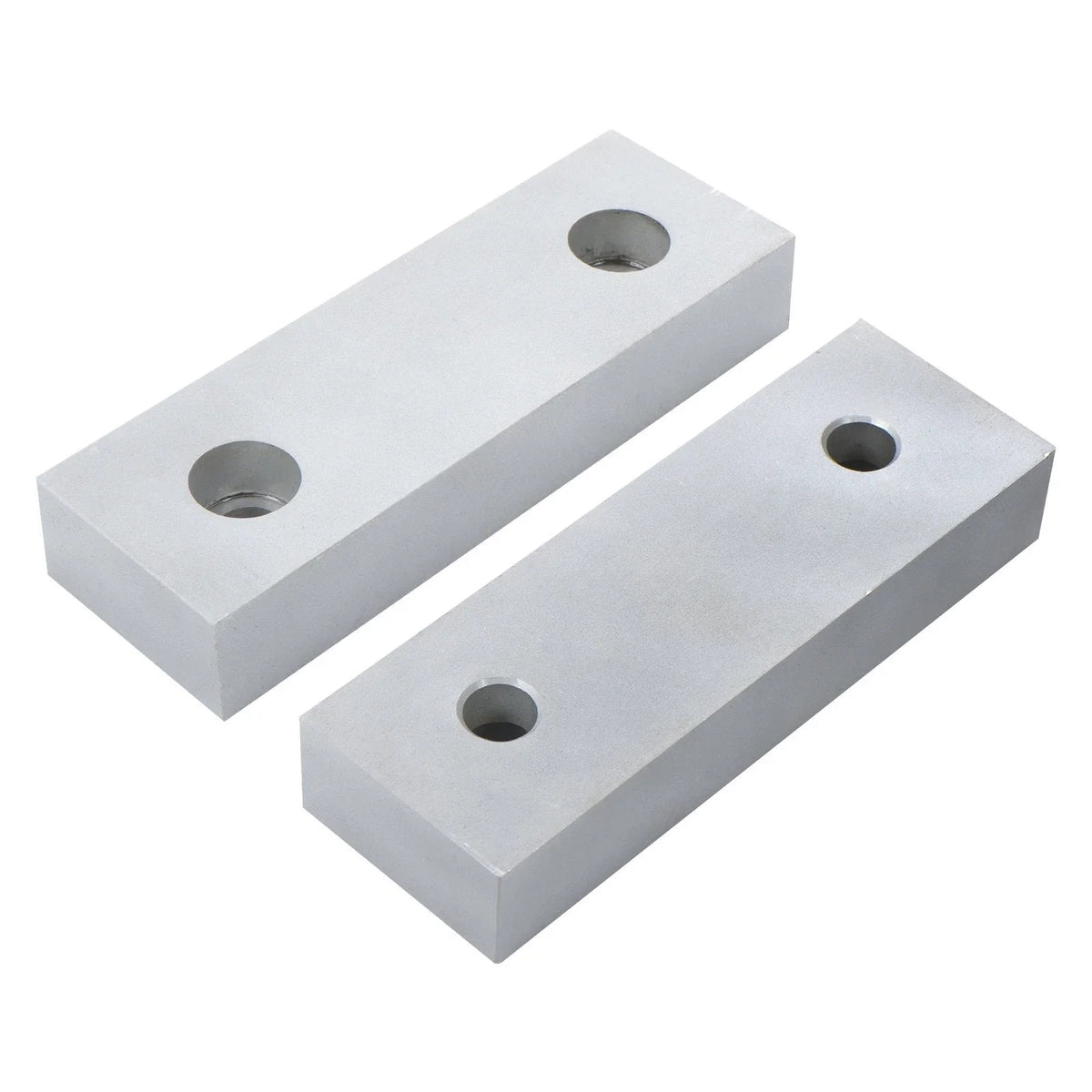 Reversible Aluminum Soft Jaws for 6" Milling Vise (1 Pair)