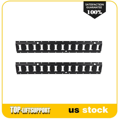 2X 3' E Track Tie Down Rail Kit for Garages Vans Trailers