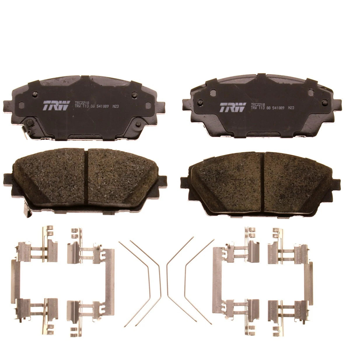 2X TRC2218 Brake Pad Set Front for Mazda 3 (2019–2023)