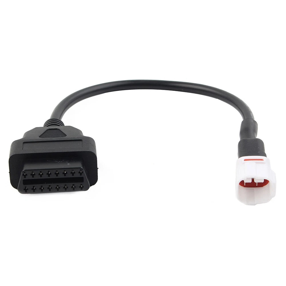 4 Pin to OBD2 Diagnostic Tool Adapter Cable for Yamaha Motorcycle