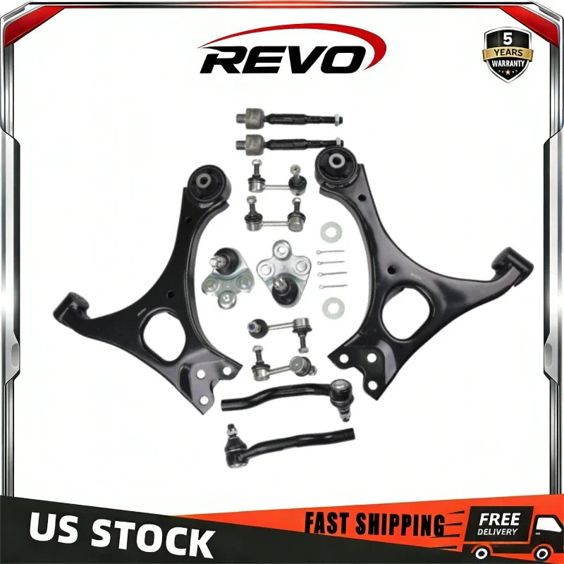 Front Control Arms Sway Bars Suspension Kit for Honda Civic L4 2006–2011
