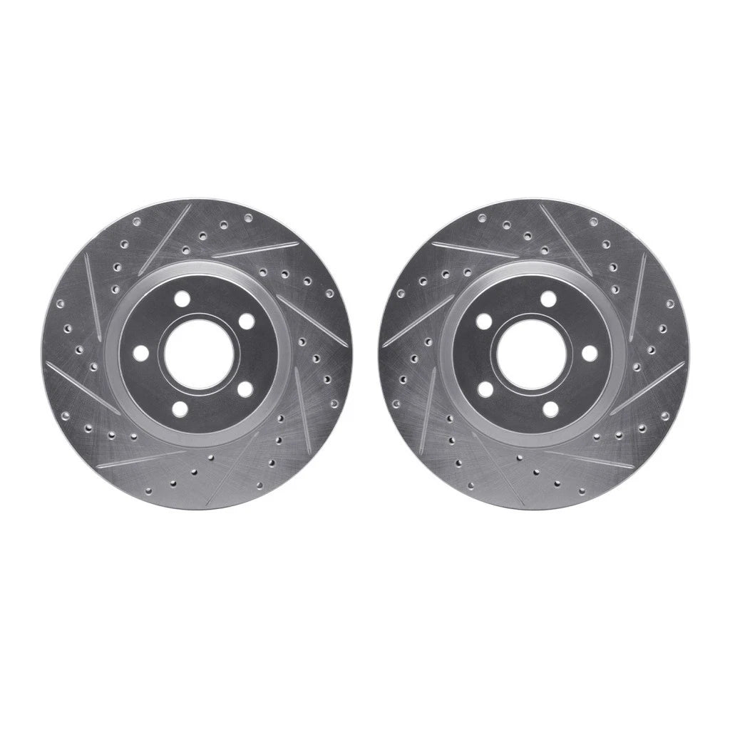 Set of 2 Brake Rotors for Volvo S40 (2004–2011) ALX-PAU-DF-7002-54017-CLA4