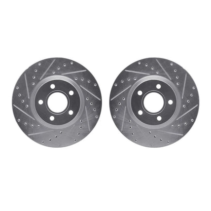 Set of 2 Brake Rotors for Volvo S40 (2004–2011) ALX-PAU-DF-7002-54017-CLA4