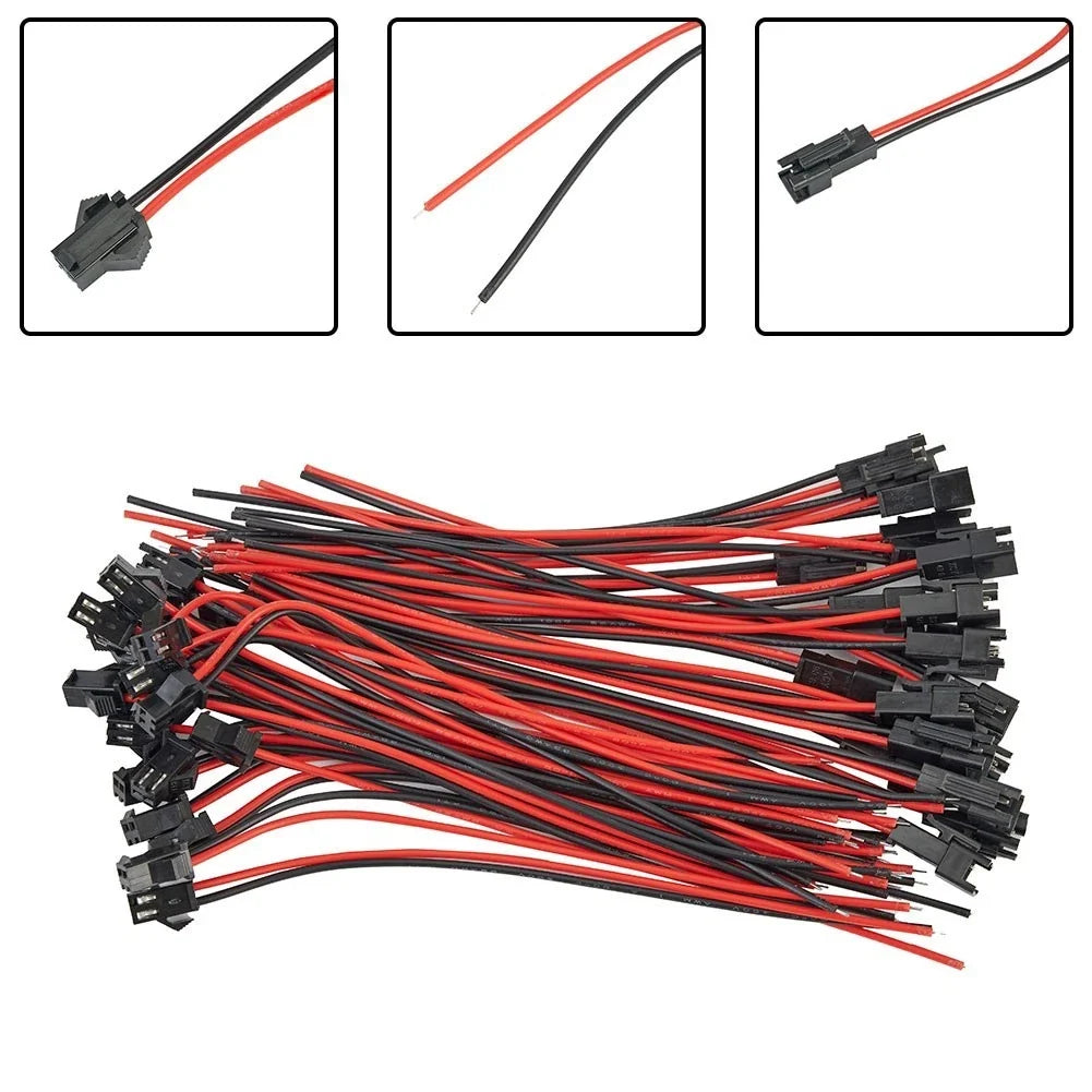 2Pin SM Connector Male 2.2mm for Vandesail Wire Connector (22 AWG)