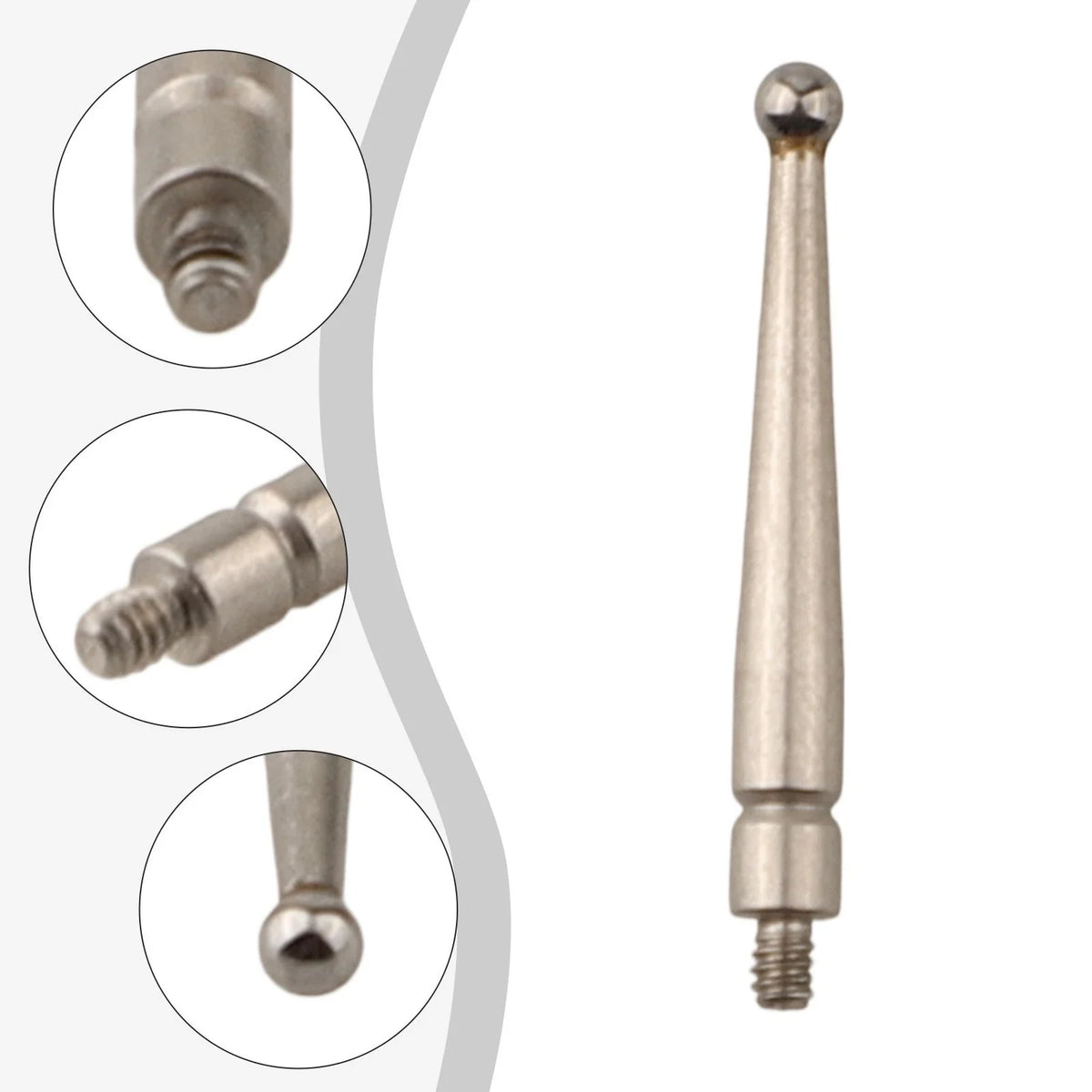 Dial Measurement Tool with Tungsten Steel Ball Head and Stainless Rod