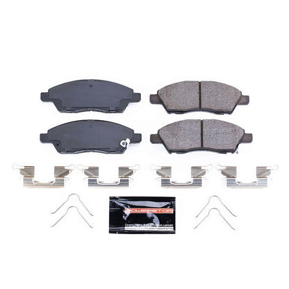 2X Powerstop Z23-1592 Brake Pad Set Front for Nissan Versa Note Micra (2012–2019)