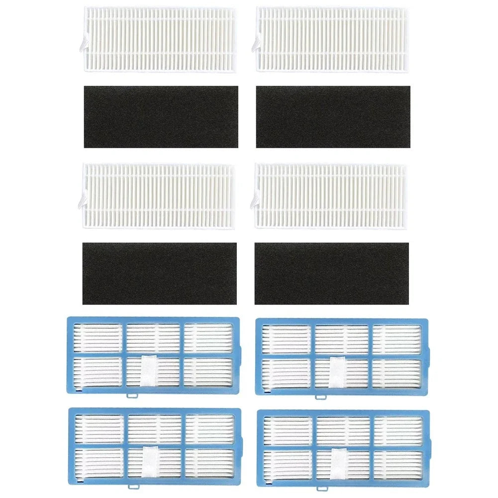 Set of 4 HEPA Filters for DeenKee D40 Robot Vacuum Cleaner
