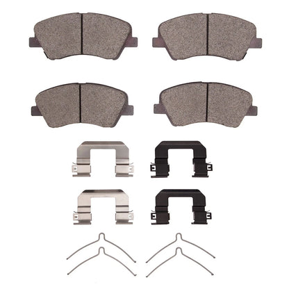 2X Brake Pad Set Front for Kia Rio Accent (2018–2023) 2551-2190-01