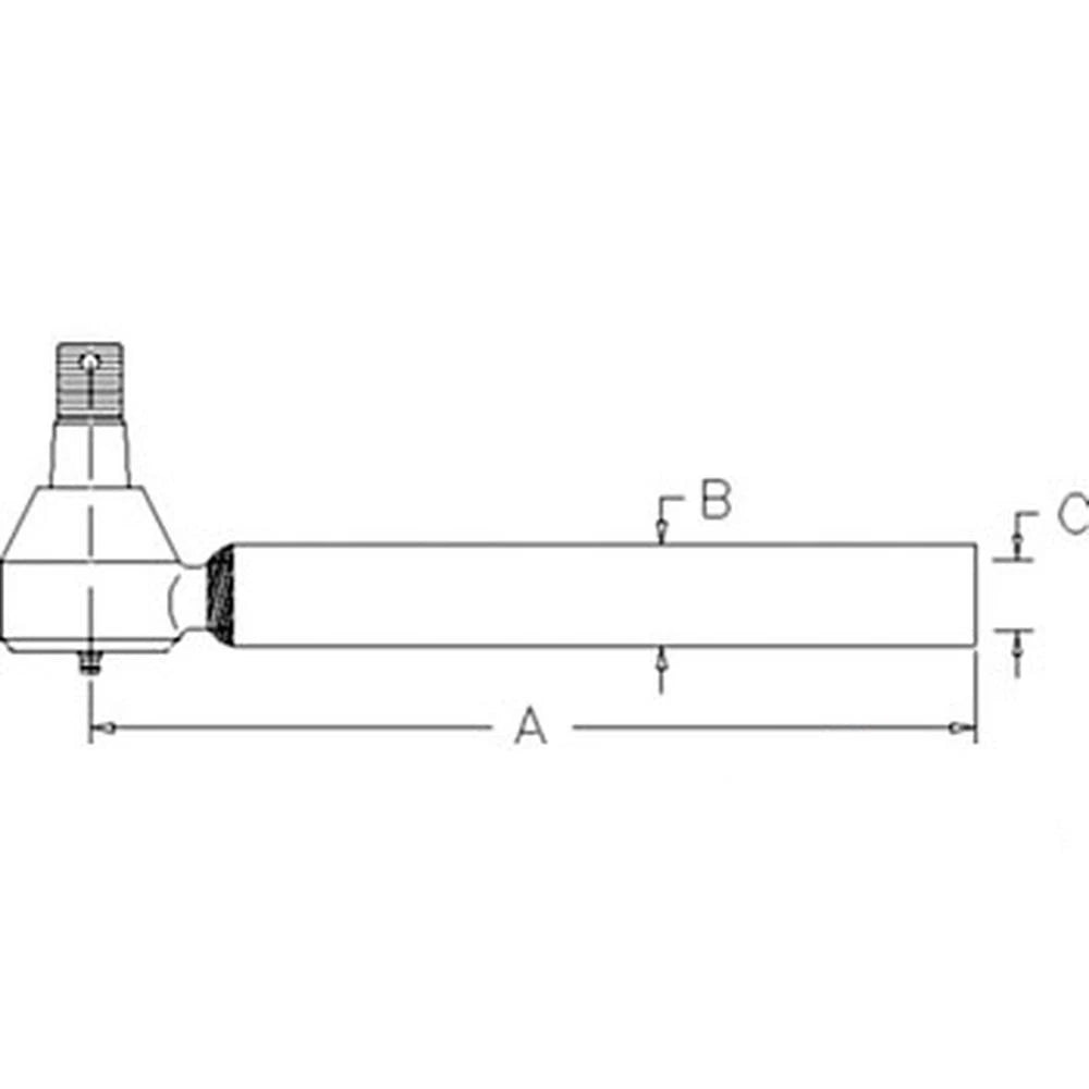 Tie Rod End for Kubota (Fits 3A161-62920)