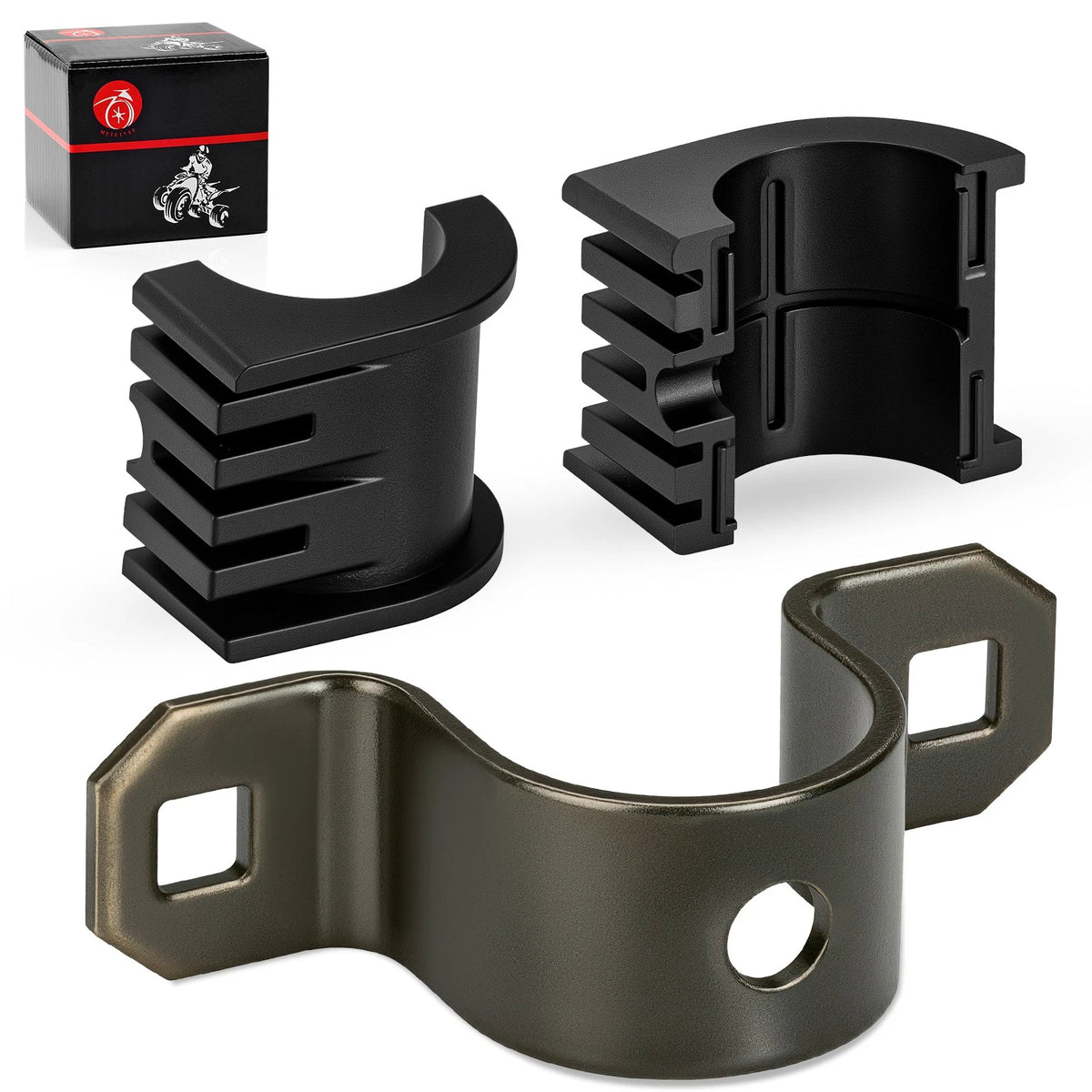 Upper Steering Bushing w/Bracket for Polaris Ranger 700 (2005–2009) 5246732, 5437423, 5433866, 5438903
