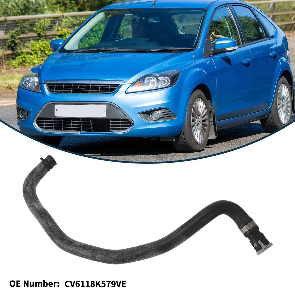 Radiator Hose No.CV6118K579VE for Ford Focus (2015–2018) Rubber