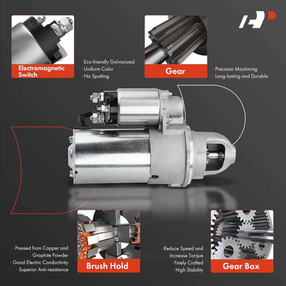 Starter Motor for Cadillac SRX XLR STS 2004-2005 Pontiac V8 4.6L 112904 10465523 6471N 6471