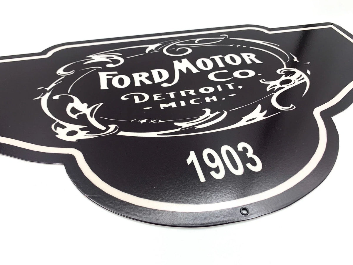 Metal Sign Replacement for Ford Motor Company Since 1903 (1903–1903)
