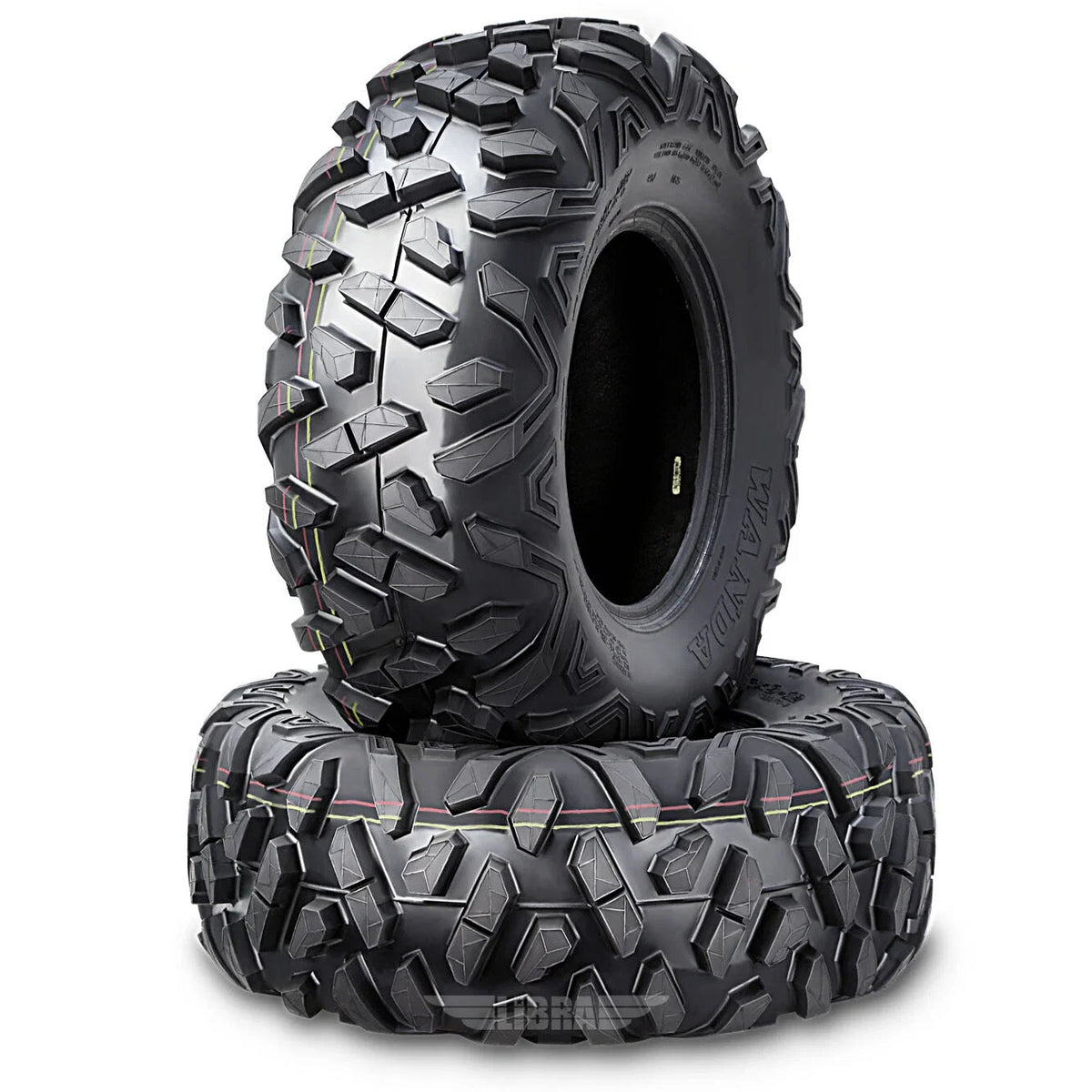 Set of 2 26x9-12 ATV Front Tires for Cub Cadet Volunteer 4x4 EFI (2012-2014)
