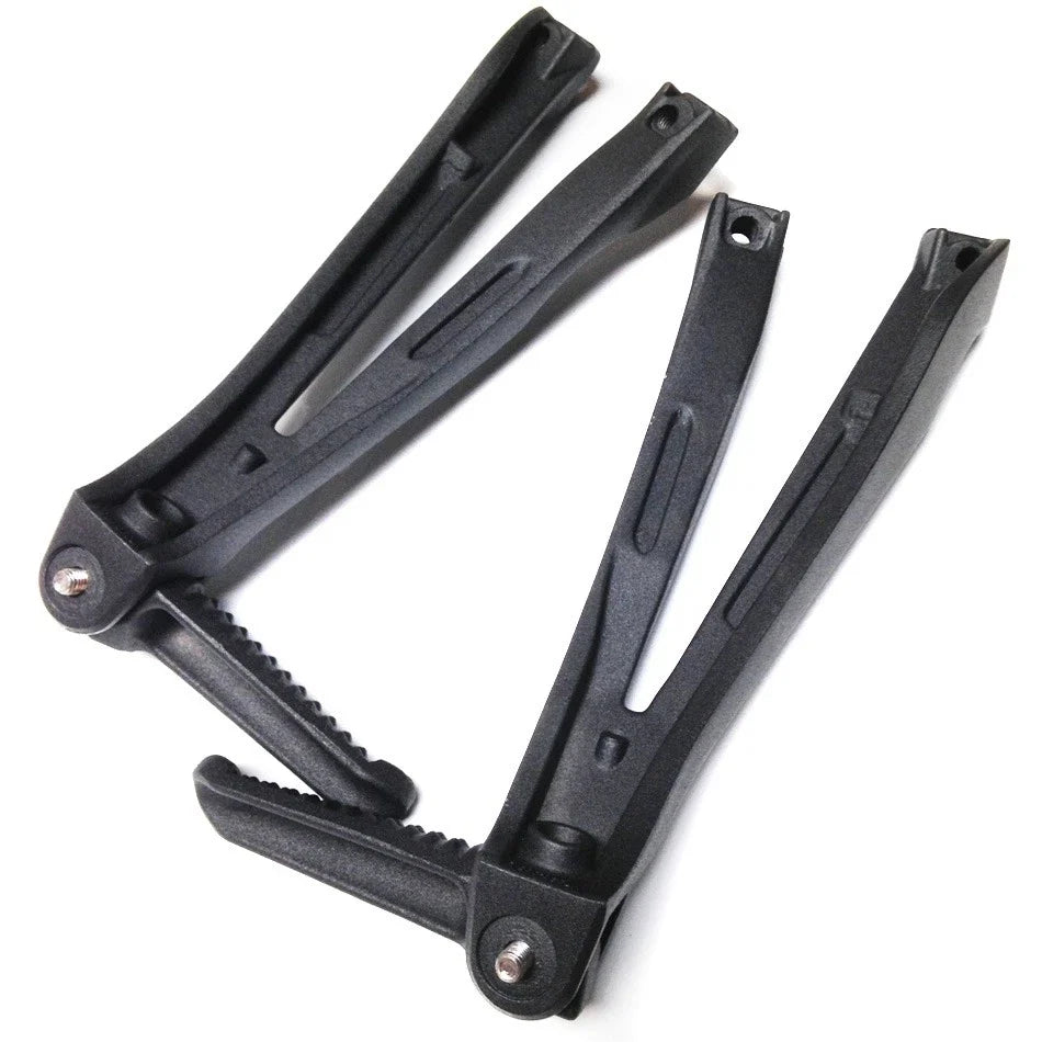 Foot Peg for Yamaha YZF R1 (2004–2008) Black Silver Rear Passenger Bracket