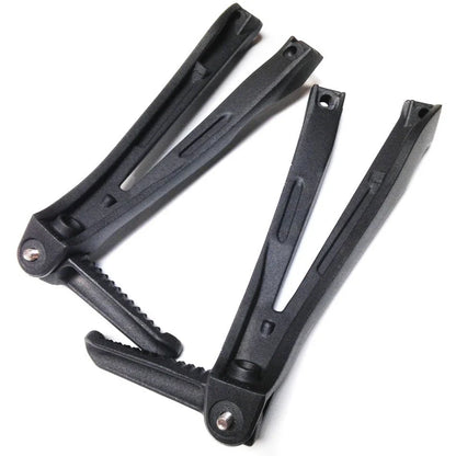 Foot Peg for Yamaha YZF R1 (2004–2008) Black Silver Rear Passenger Bracket