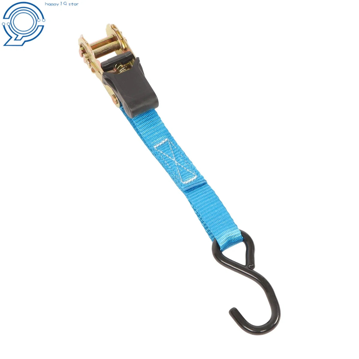Set of 6 Ratchet Straps 1 Inch 20ft 1700LBS with Hooks