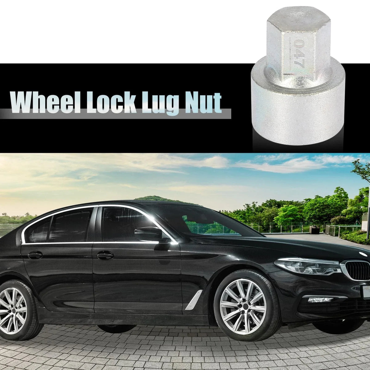 Wheel Lock Lug Nut Anti Theft Removal Key for BMW 3, 5 & 7 Series