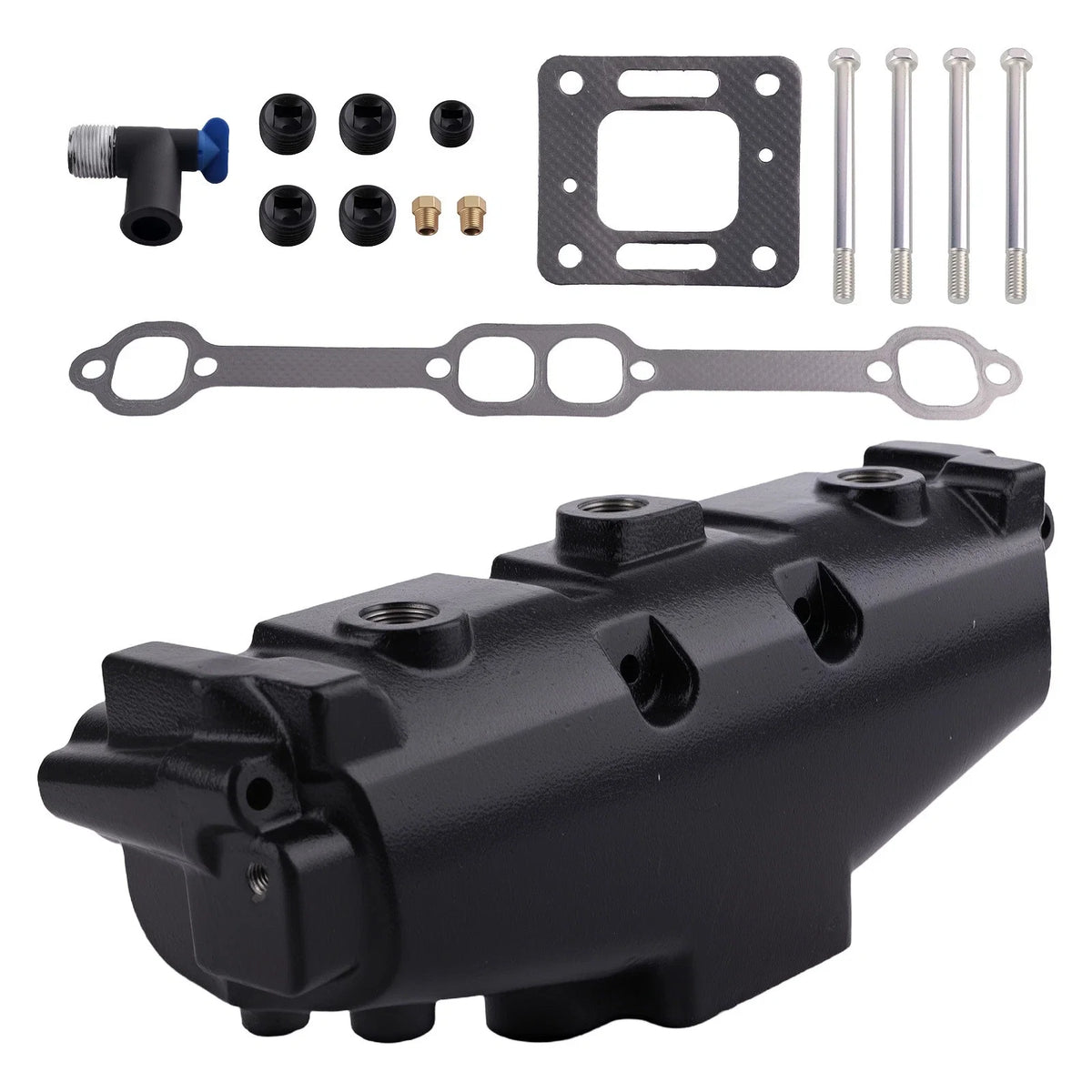 Exhaust Manifold Kit for Mercruiser 5.0L 5.7L V8 (1981–1990)