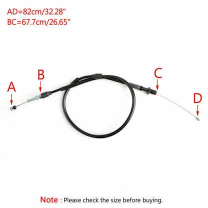 Throttle Cable for Ducati 696 796 1100 (BLL-246-Black)