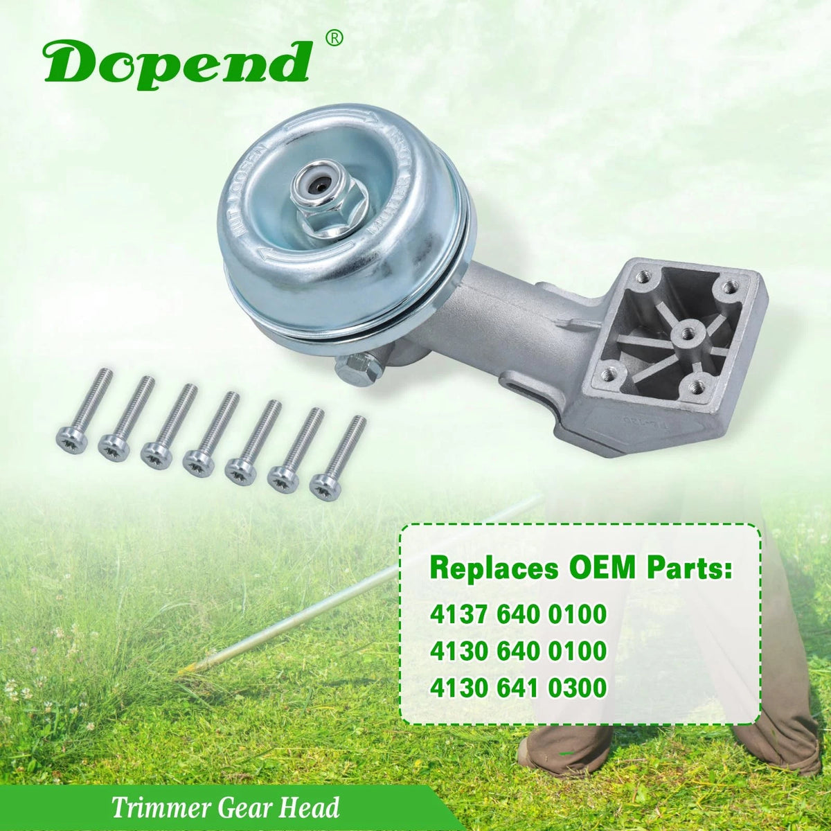 Dopend Trimmer Gear Head for Stihl FS55 FS56 FS85 FS90