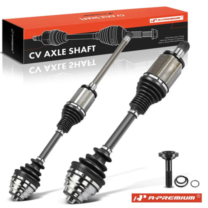 2X CV Axle Assembly Front for BMW 330i xDrive M235i xDrive (2017–2018) 31607597693, 44762035L, NCV27043, NCV27044