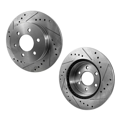 Set of 2 Brake Discs for Saturn Outlook (2007–2010) CLX-M0-USA-SET-STPG27110001DRS2-CL360A70