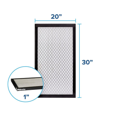 Filtrete 20x30x1 AC Furnace Air Filter MERV 14 MPR 2500 (Fits )