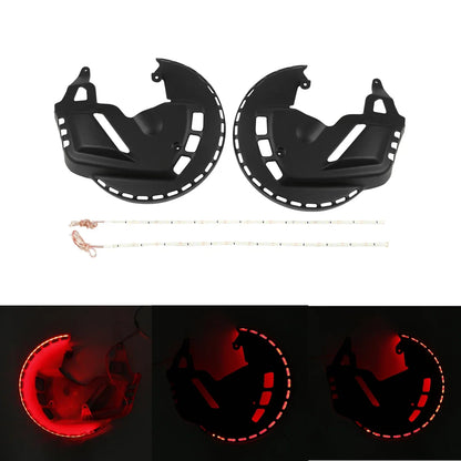 Brake Rotors Covers with Red LED Ring for Honda Goldwing 1800 (2001–2017)