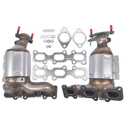 Pair Front Catalytic Converters for Ford Explorer Flex (2013–2019)