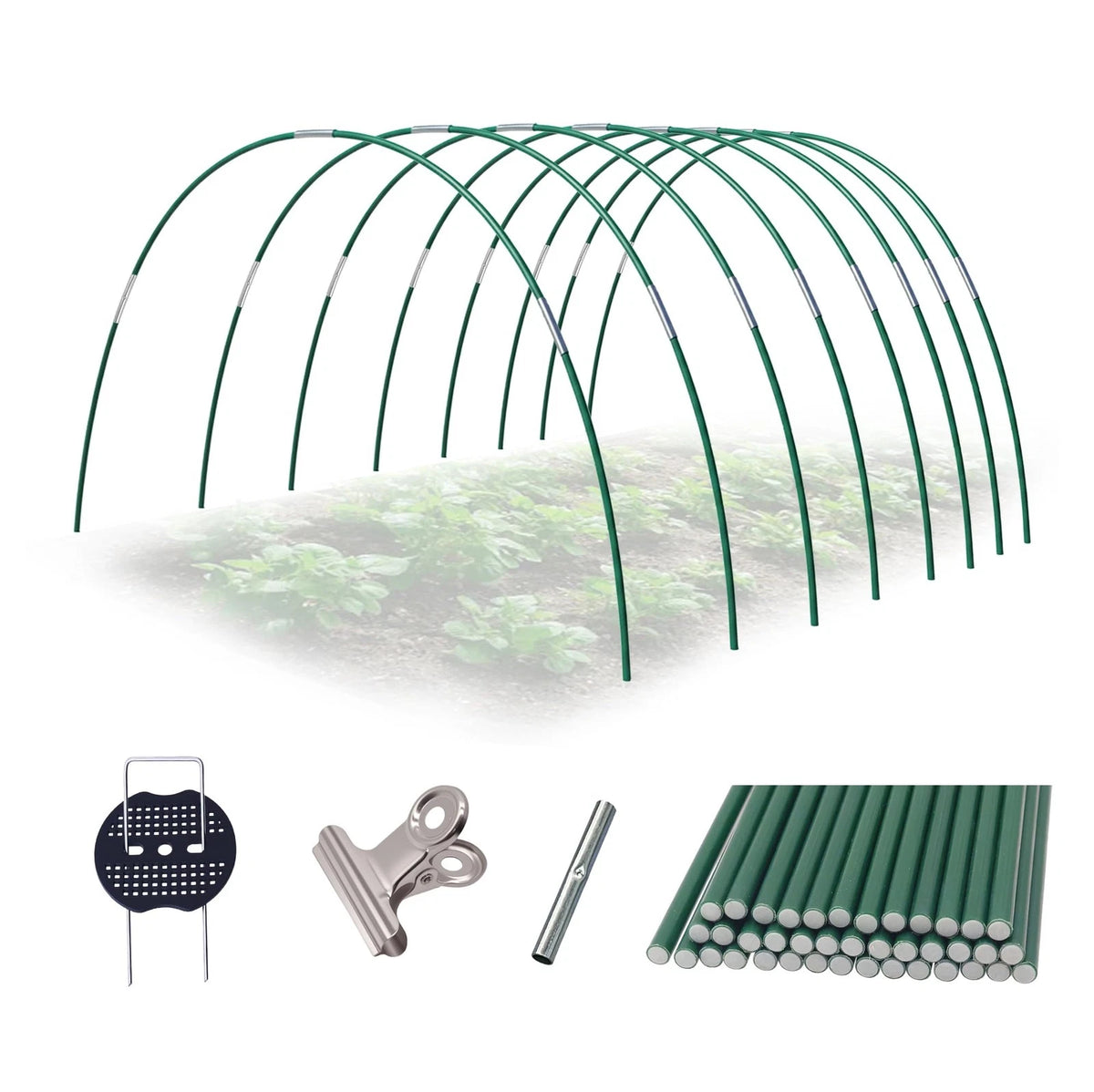 40pcs Garden Hoops Kit for Raised Beds