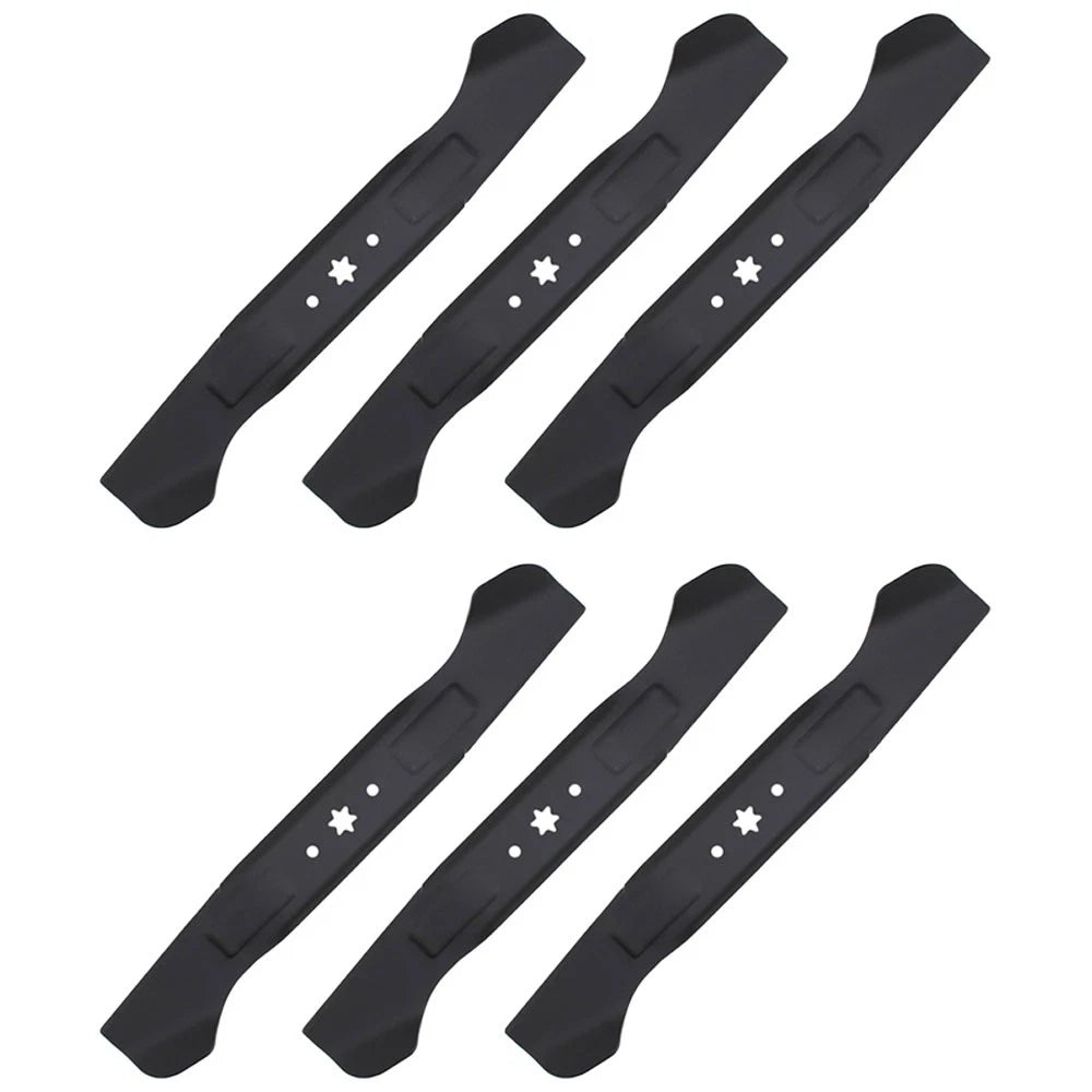 Set of 6 High Lift Mower Blades for 46" Deck