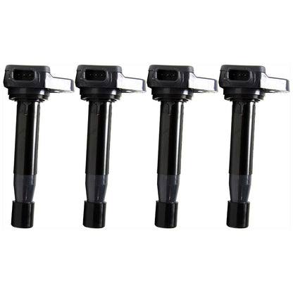 Set of 4 Ignition Coils for Honda Odyssey Acura RL TL CL Accord