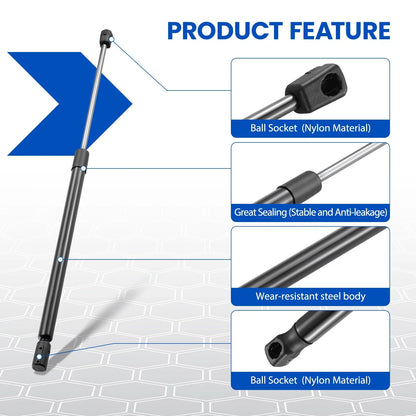 Pair Hood Lift Support Struts for Mercedes-Benz CLK63 AMG (2007–2008)