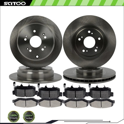 Set of 5 Brake Rotors & Pads for Honda CR-V (2005–2006)