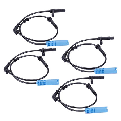 ABS Speed Sensors Set of 4 for (2004–2008) 18098121, 34526756384, 34526756385, ALS2383, ALS2561