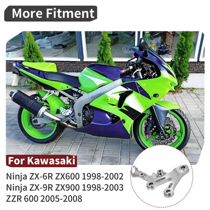 Right Foot Peg Bracket for Kawasaki Ninja ZX-6R ZX-9R (1998–2003)