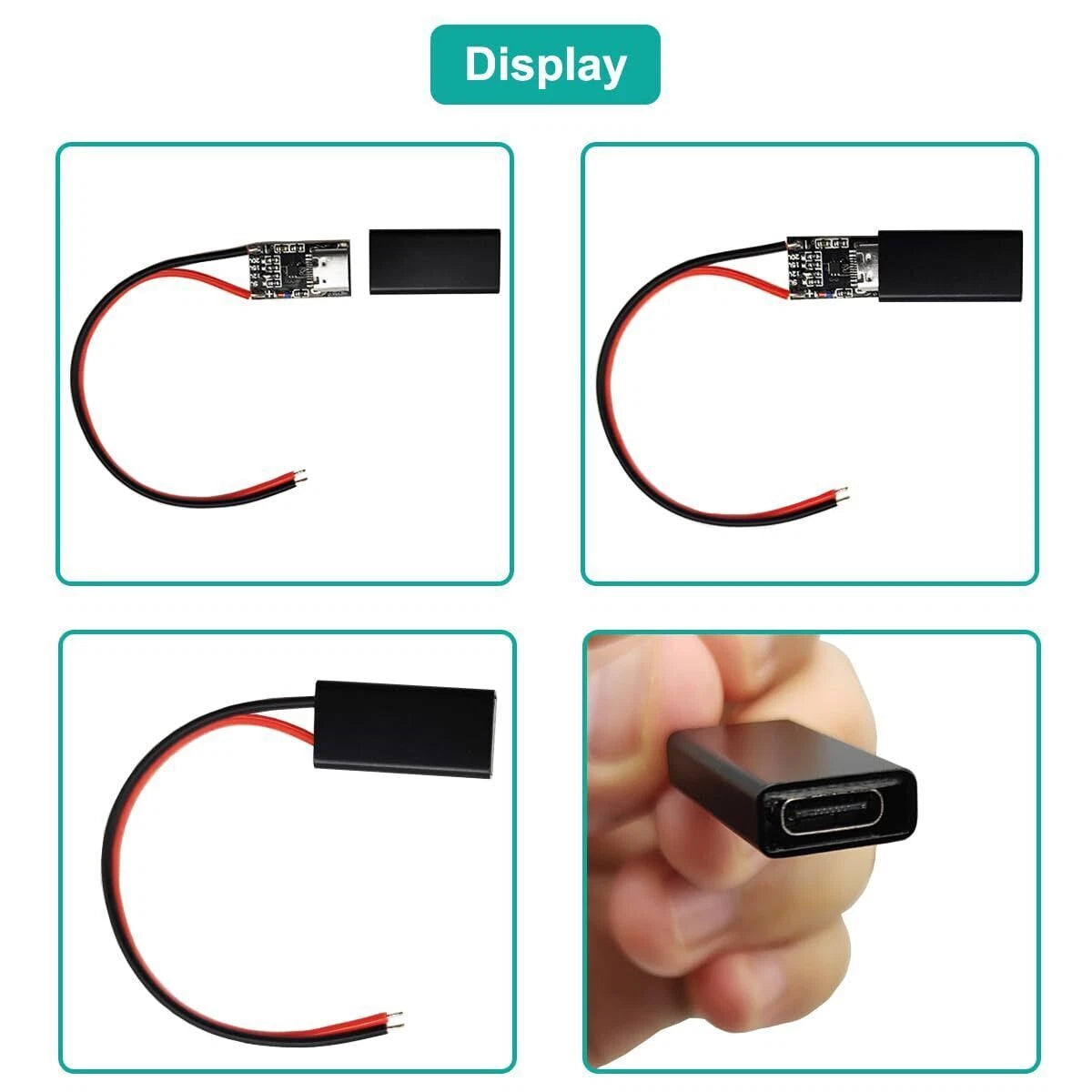 5Pcs USB-C PD QC Decoy Board Trigger Adjustable Voltage Power Module