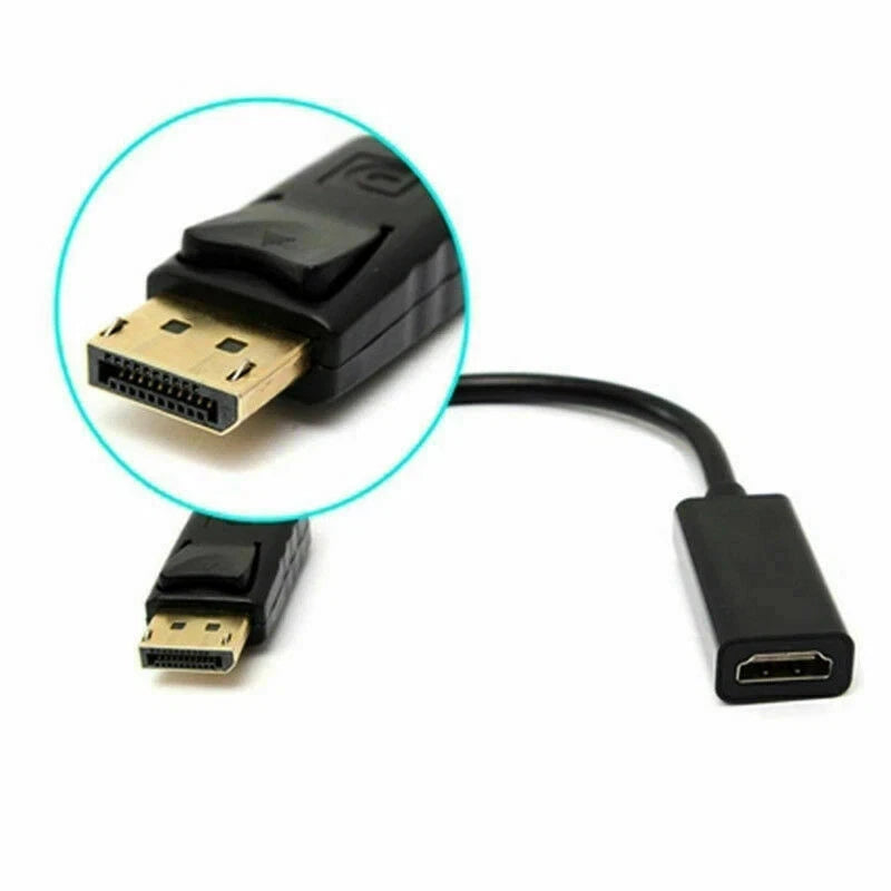 DisplayPort to HDMI Adapter Cable for Various Devices